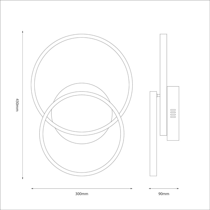 LED laelamp TITANO LED/12W/230V must