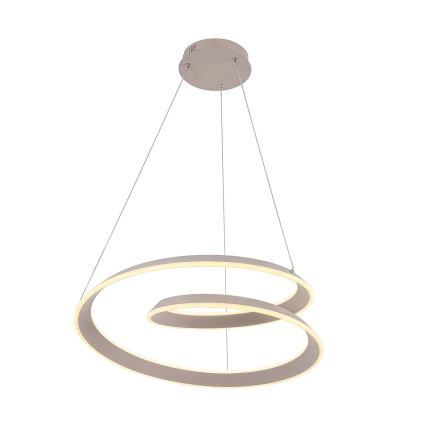 LED-laelühter kaabliga CASHMERE LED/75W/230V Ø 60 cm, valge