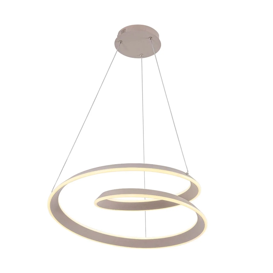 LED-laelühter kaabliga CASHMERE LED/75W/230V Ø 60 cm, valge