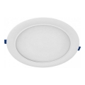 LED laesse paigaldatav valgusti SIGARO LED/24W/230V 3000/4000/6500K läbimõõt 22 cm valge