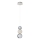 LED Laest CREMONA LED/5W/230V 3000K matt kroom