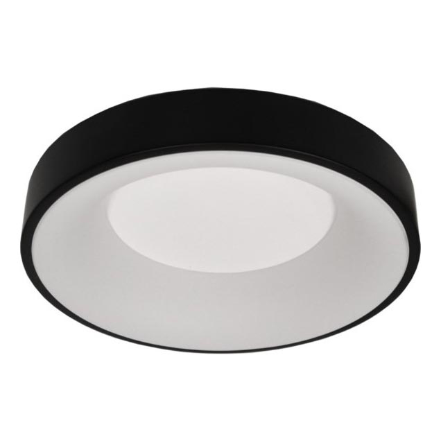 LED laesveti DRAX LED/32W/230V 4000K, ø 38 cm, must