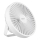 LED Laetav laud ventilaator koos LED valgustusega LED/2W/5V USB 2400 mAh valge