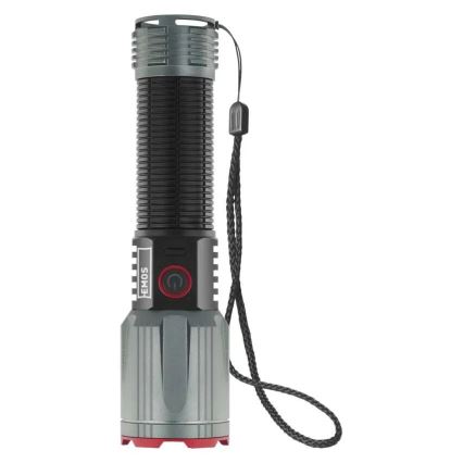 LED laetav metall taskulamp LED/5V 3000 läikiv 5000 mAh IP43