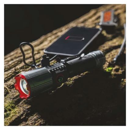 Laetav LED metallist laaditav taskulamp LED/5V 3000 lm 5000 mAh IP43