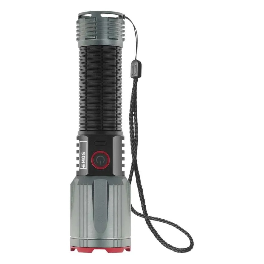 Laetav LED metallist laaditav taskulamp LED/5V 3000 lm 5000 mAh IP43