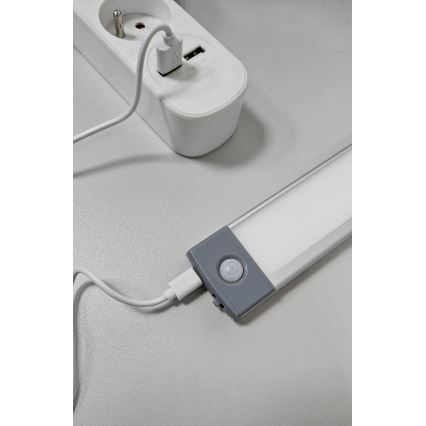 LED Laetav mööblivalgusti anduriga LED/2,5W/5V USB 800 mAh 4200K 32,5 cm