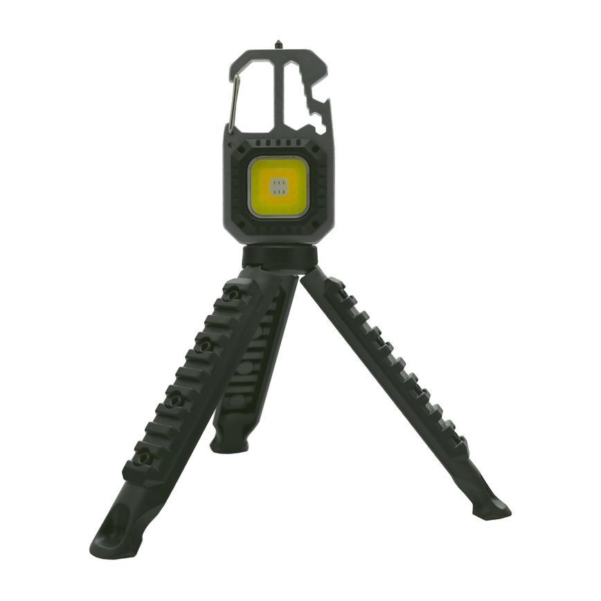 LED Laetav multifunktsionaalne taskulamp alusega LED/USB-C 400 mAh