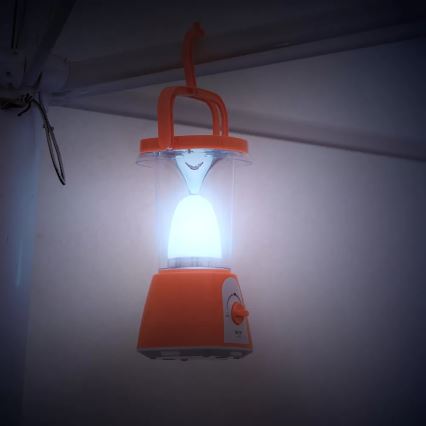 LED Hämardatav laetav päikesepaneeliga lamp akupanga funktsiooniga LED/230V 710 läikiv 1600 mAh