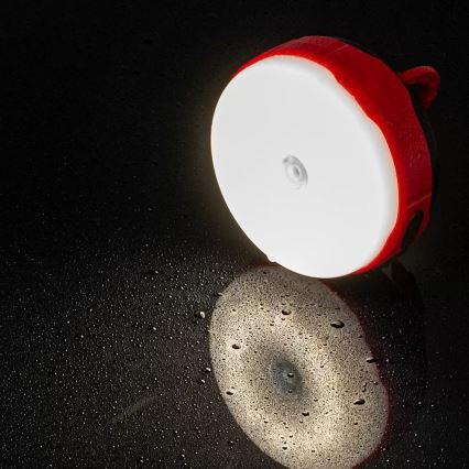 LED Hämardatav laetav päikesepaneeliga taskulamp akupanga funktsiooniga LED/3W/5V 3000/4000/6500K IPX6 500 läikiv 2000 mAh