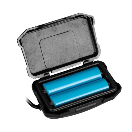 LED Hämardatav laetav pealamp anduriga akupanga funktsiooniga ja punase tulega LED/10W/5V IP44 1200 läikiv 4000 mAh