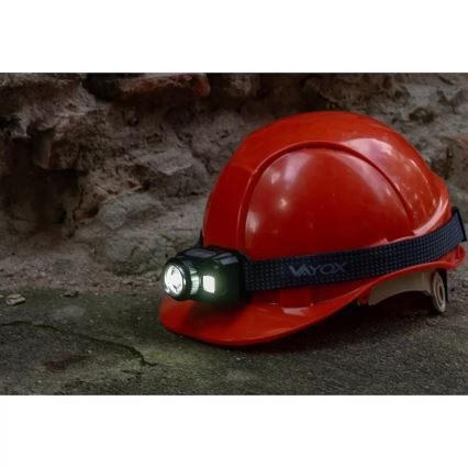 LED Hämardatav laetav pealamp anduriga ja punase tulega LED/6W/5V/3xAAA IP44 500 läikiv 1200 mAh