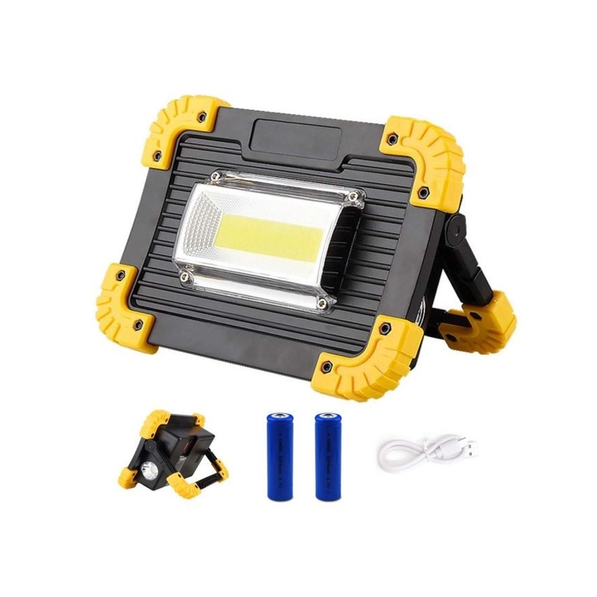LED Laetav prožektor LED/10W/4000 mAh