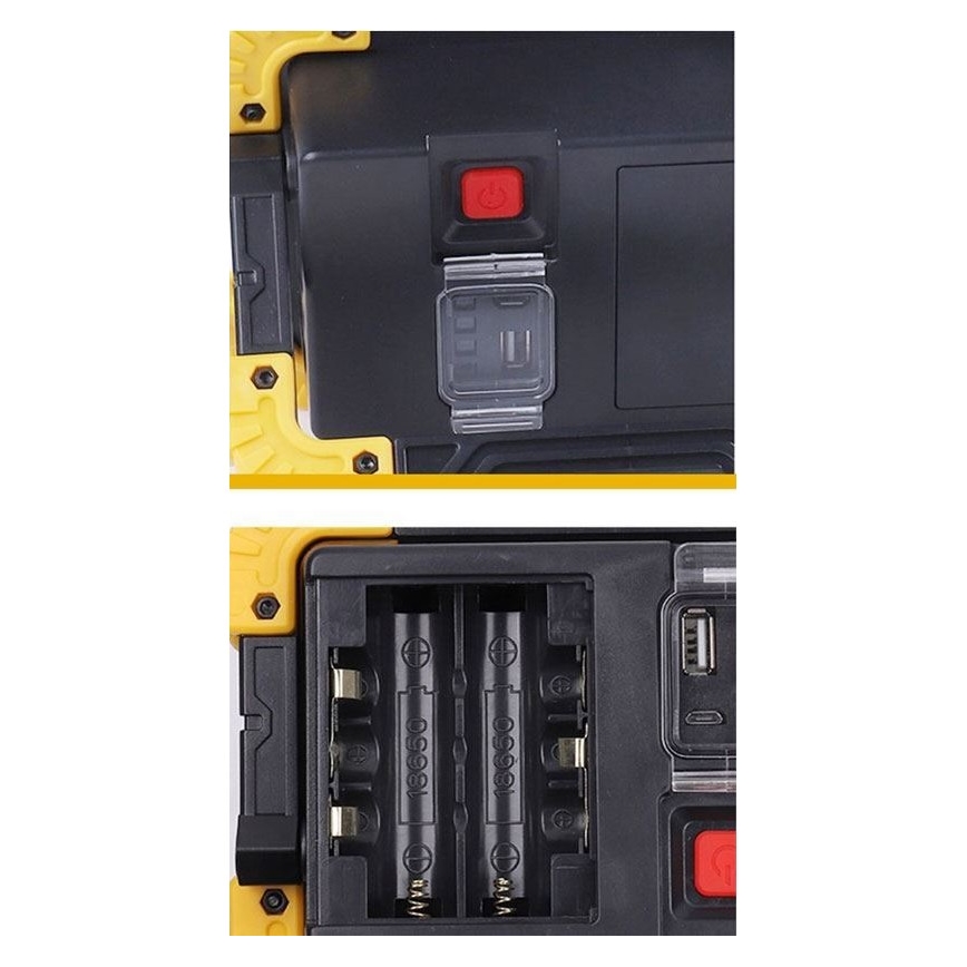LED Laetav prožektor LED/10W/4000 mAh