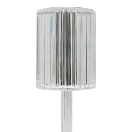 LED laetav puutetundlik lauavalgusti SIMPLE LED/1W/5V 2400 mAh 3000-6000K läbipaistev