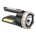 LED laetav taskulamp 2xLED/3W/5V 210 lm 1200 mAh must