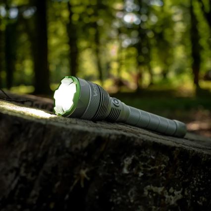 LED Hämardatav laetav taskulamp akupanga funktsiooniga LED/5V IPX7 10000 läikiv 2600 mAh