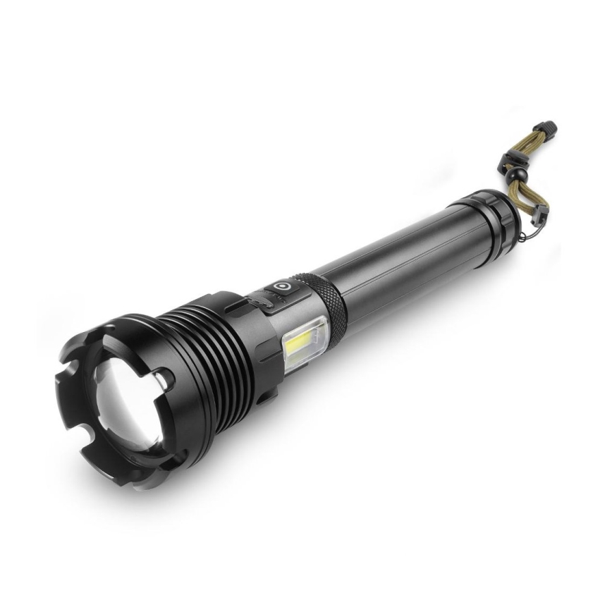 LED Laetav taskulamp alumiiniumist koos akupanga funktsiooniga LED/4400 mAh 2200 lm IP44