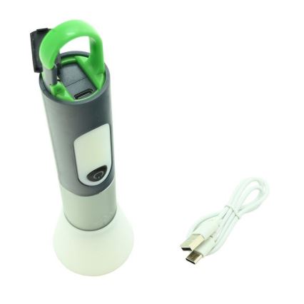 LED Laetav taskulamp LED/10W/3,7V 750 läikiv 10h 1500 mAh