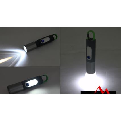 LED Laetav taskulamp LED/10W/3,7V 750 lm 10h