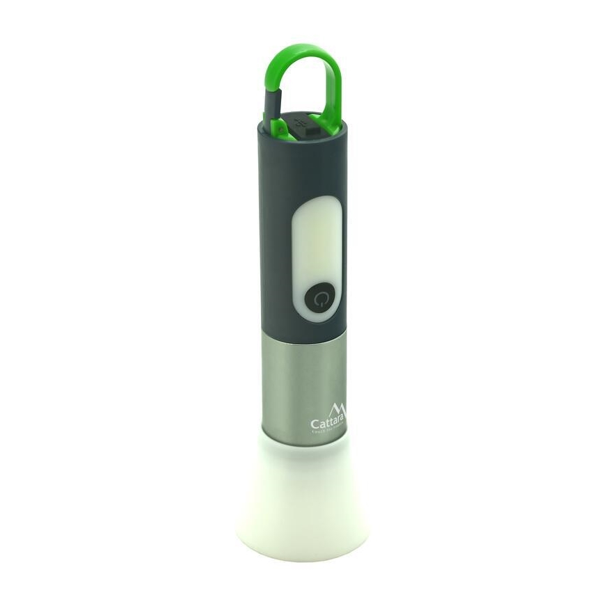 LED Laetav taskulamp LED/10W/3,7V 750 lm 10h