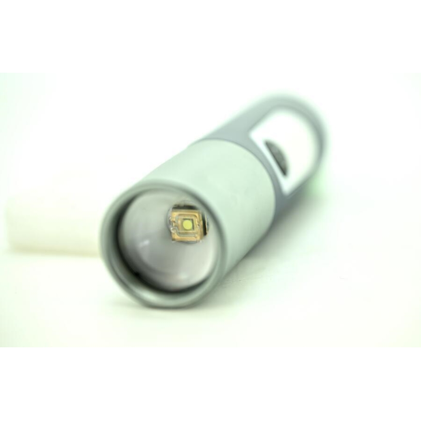 LED Laetav taskulamp LED/10W/3,7V 750 lm 10h