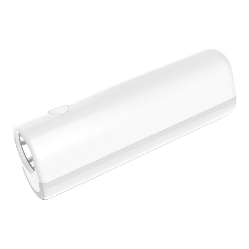 LED Laetav taskulamp LED/4,5W/3,7V 1200 mAh valge