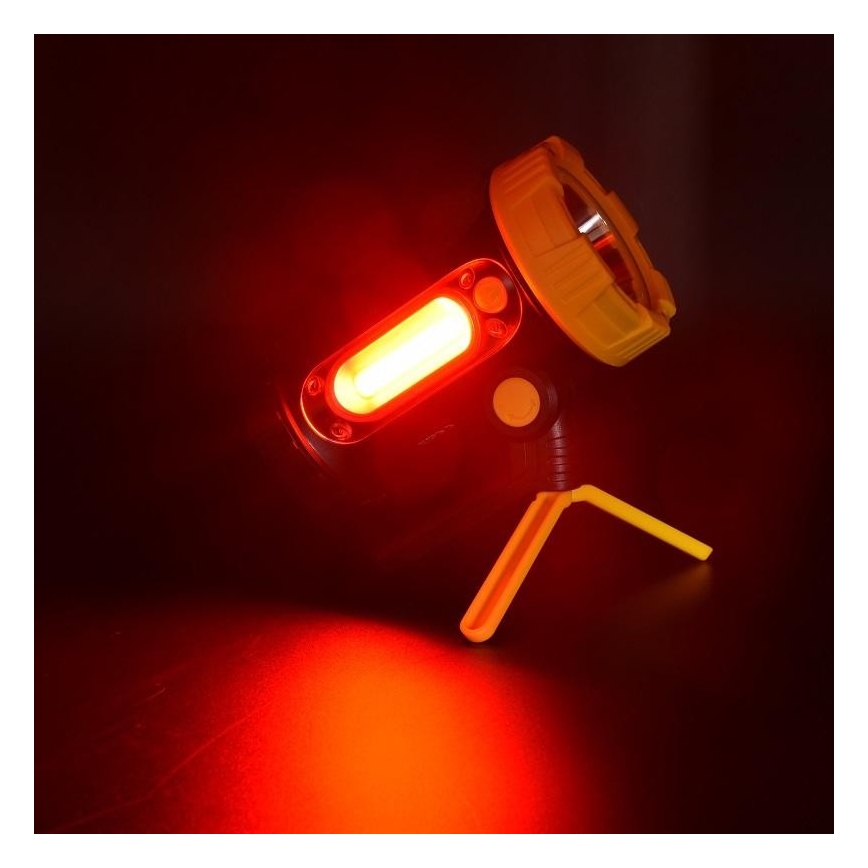 LED Laetav taskulamp LED/5W/4000mAh + LED/3W