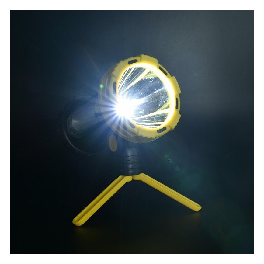 LED Laetav taskulamp LED/5W/4000mAh + LED/3W