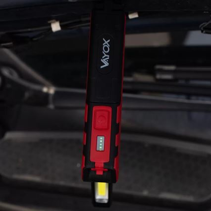 LED Laetav taskulamp LED/5W/5V IPX2 360 läikiv 2000 mAh
