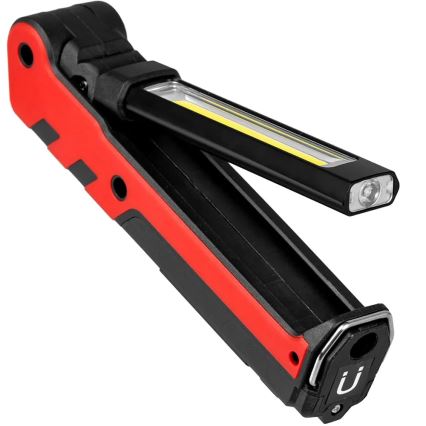 LED Laetav taskulamp LED/5W/5V IPX2 360 läikiv 2000 mAh