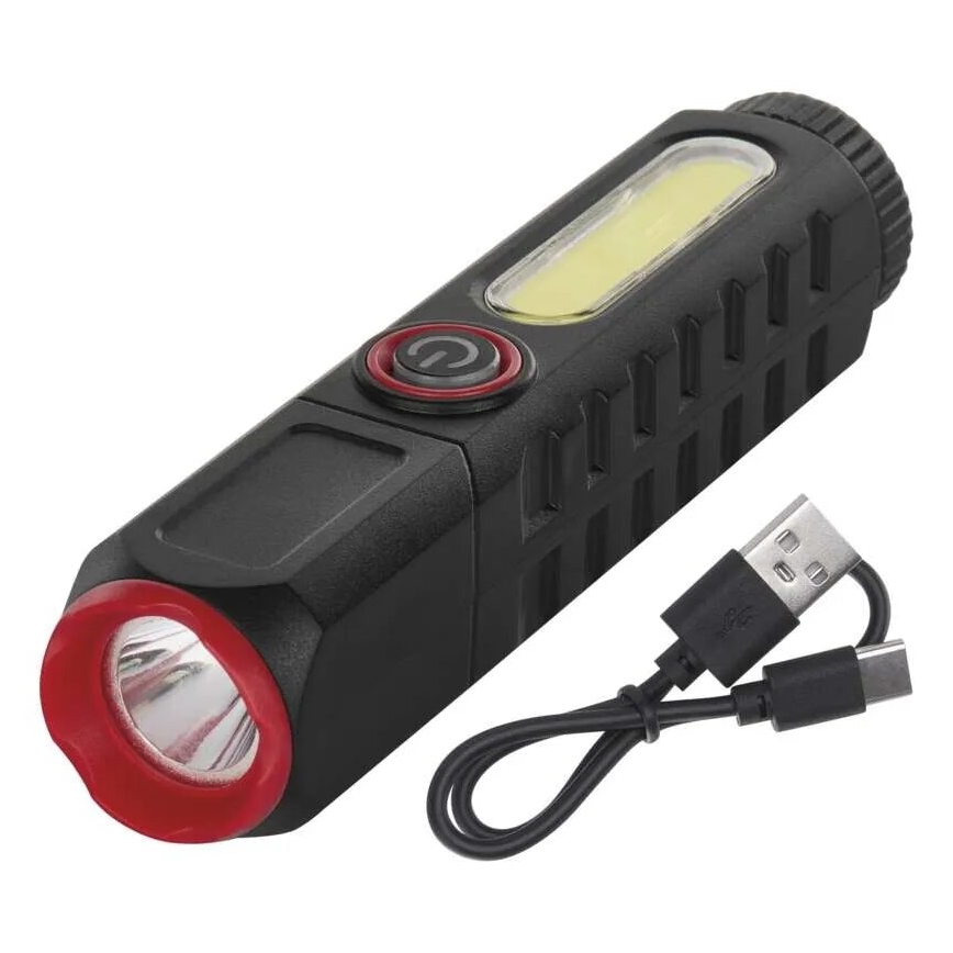 LED Laetav taskulamp LED/USB/3,7V 120 lm 400 mAh