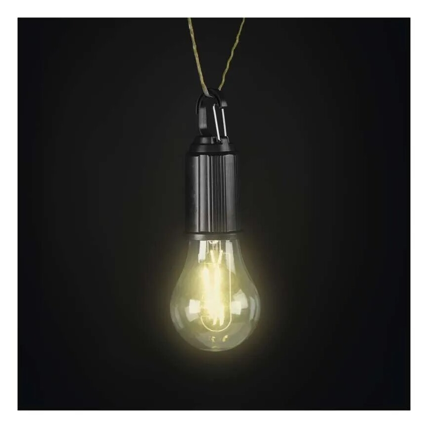 LED-laetav taskulamp LED/USB IP44 90 lm 400 mAh