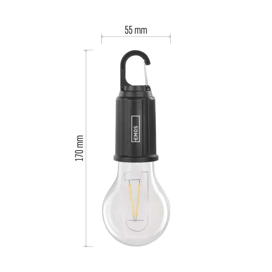 LED Laetav taskulamp LED/USB IP44 90 lm 400mAh