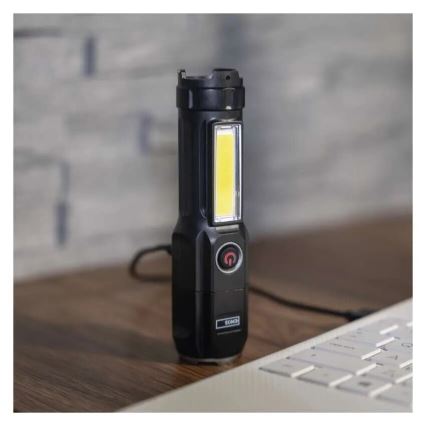 LED Laetav taskulamp LED/USB/3,7V IP44 150 lm 1200mAh