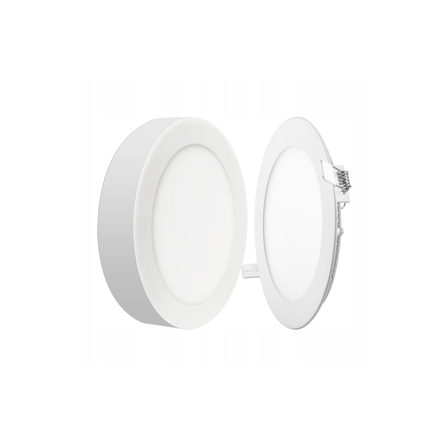 LED Laevalgusti 2in1 LED/18W/230V 4500K d. 22,6 cm valge