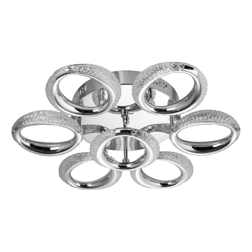 LED Laevalgusti 7xLED/14W/230V 3000-5000K d. 50 cm läikiv kroom