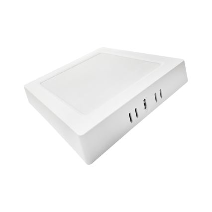 LED Laevalgusti BLOCK LED/12W/230V 4000K 16,7x16,7 cm valge