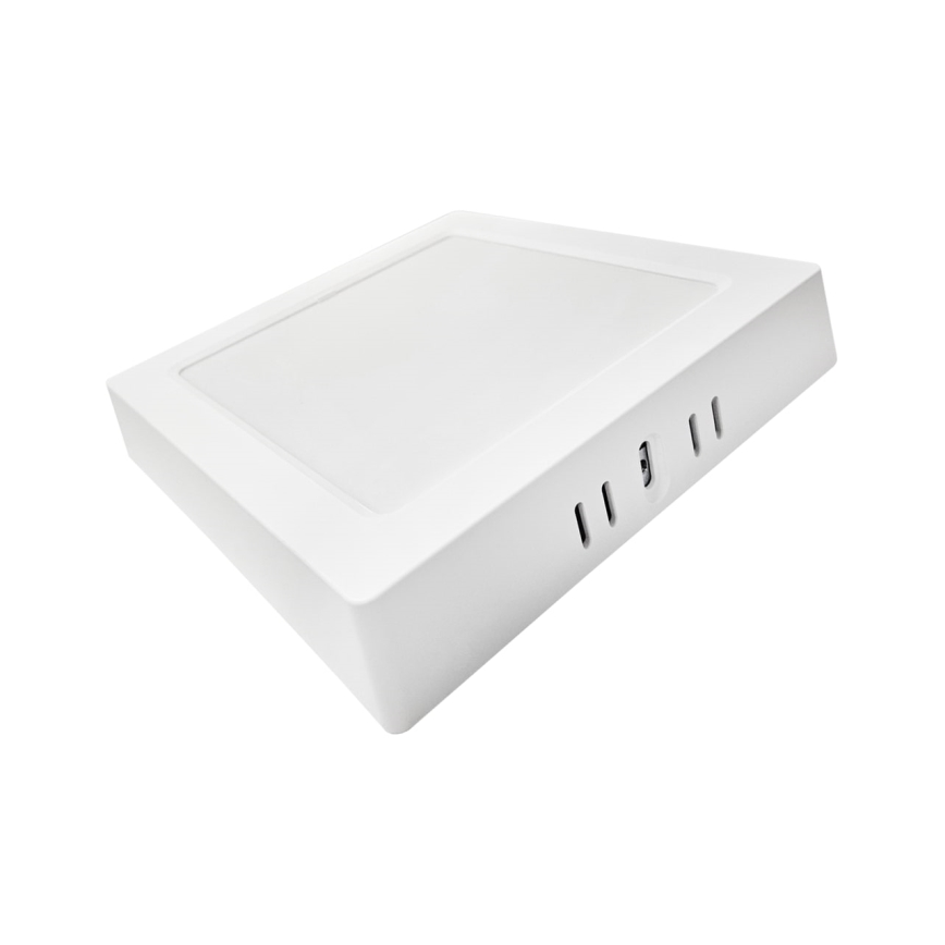 LED Laevalgusti BLOCK LED/12W/230V 4000K 16,7x16,7 cm valge
