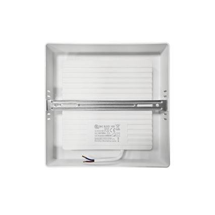 LED Laevalgusti BLOCK LED/18W/230V 4000K 21,4x21,4 cm valge