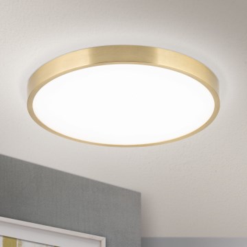LED Laevalgusti BULLY LED/28W/230V d. 28 cm kuldne