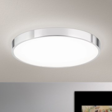 LED Laevalgusti BULLY LED/28W/230V d. 28 cm läikiv kroom