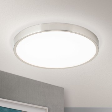 LED Laevalgusti BULLY LED/28W/230V d. 28 cm matt kroom