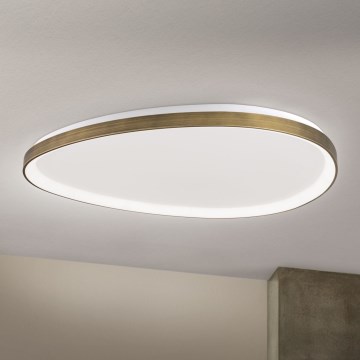 LED Laevalgusti CHARLIE LED/72W/230V d. 80 cm kuldne