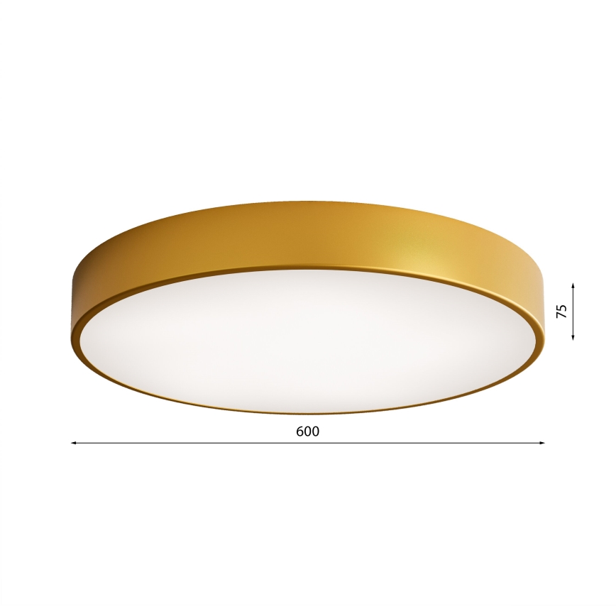 LED Laevalgusti CLEO LED/69W/230V 3000K d. 60 cm kuldne