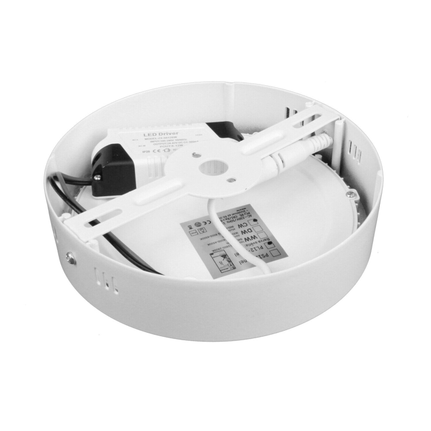 LED laevalgusti DIEGO LED/12W/230V 4000K IP40 läbimõõt 16,5 cm valge