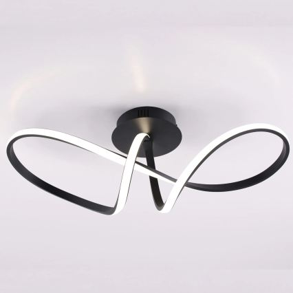 LED laevalgusti FLAVIA LED/33W/230V 24x61 cm must