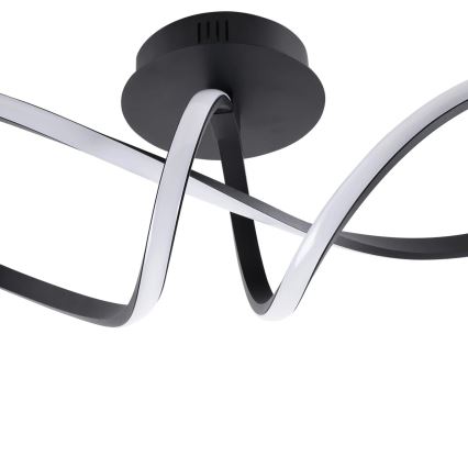 LED laevalgusti FLAVIA LED/33W/230V 24x61 cm must