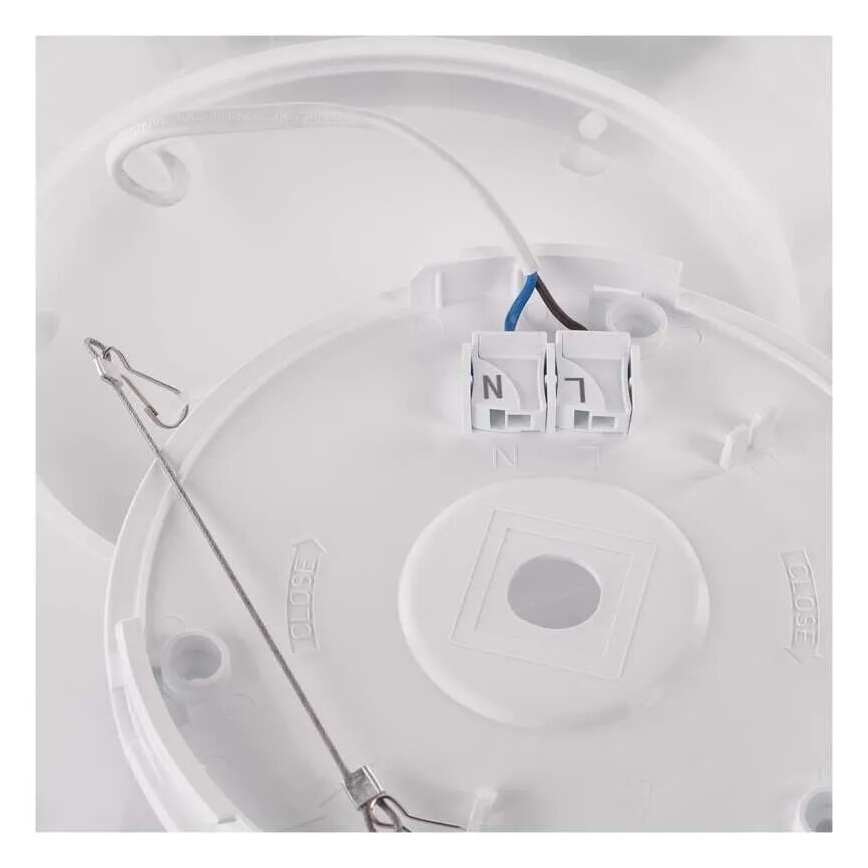LED Laevalgusti FLORI LED/22W/230V 4000K must 42x42 cm