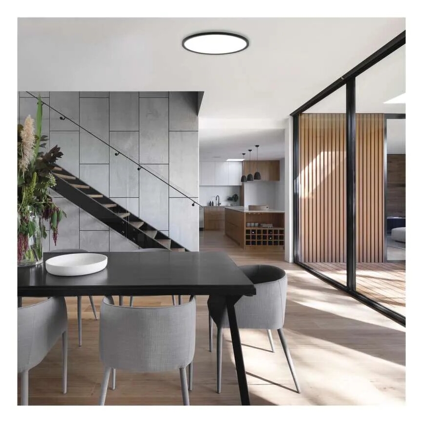 LED Laevalgusti FLORI LED/22W/230V 4000K must d. 42 cm